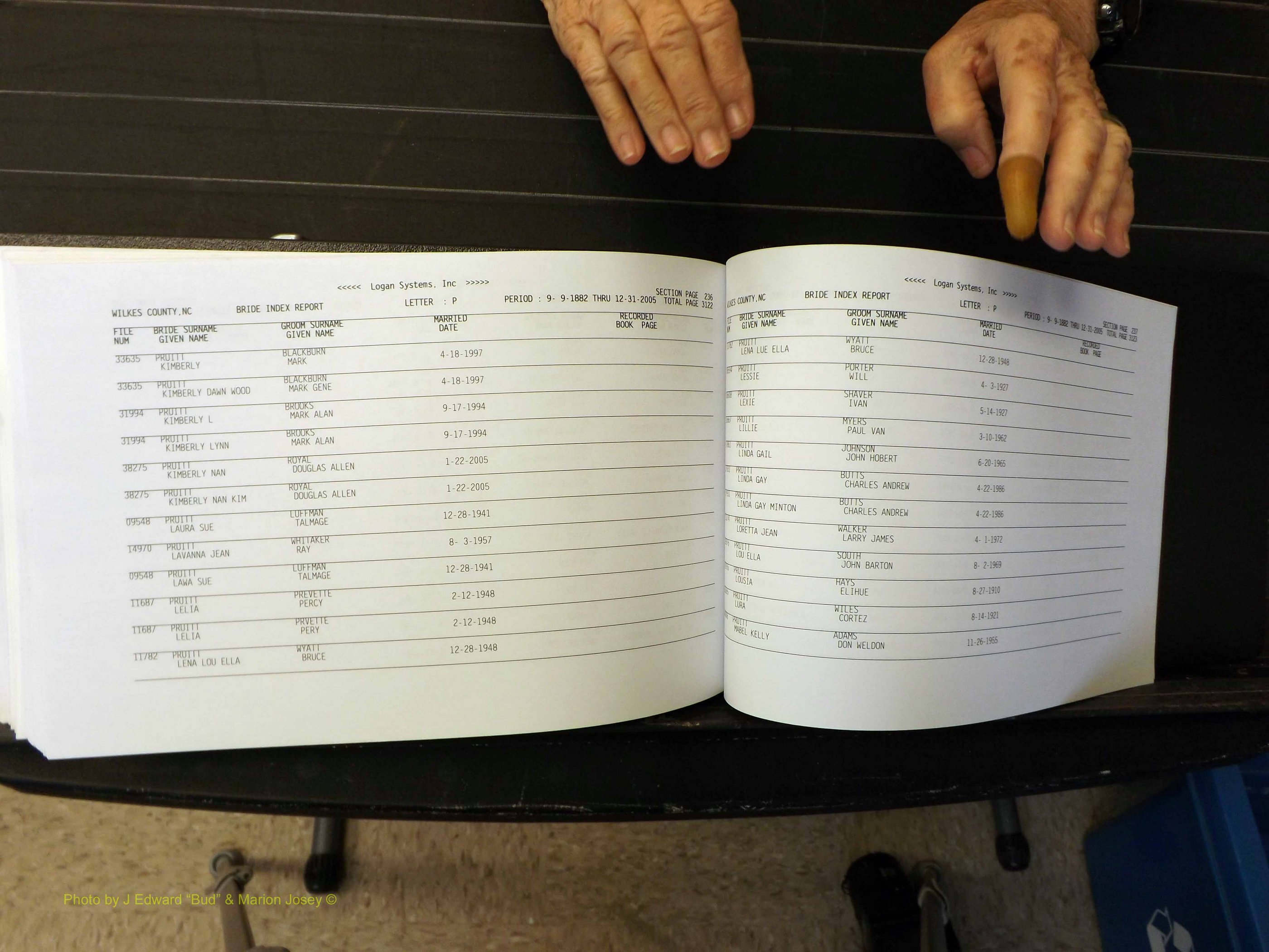 Wilkes Co, NC, Marriages, Female Index, M-P, 1882-2005 (440).JPG