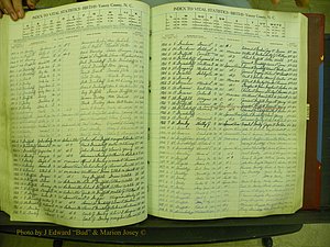 Yancey Births, 1940-1994, Index G, 70.JPG