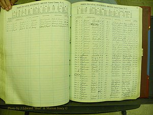 Yancey Births, 1940-1994, Index J, 89.JPG