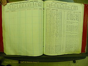 Yancey Co, NC  Delayed Births,  Index Mc, 103.JPG
