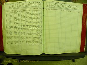 Yancey Co, NC  Delayed Births,  Index P, 115.JPG
