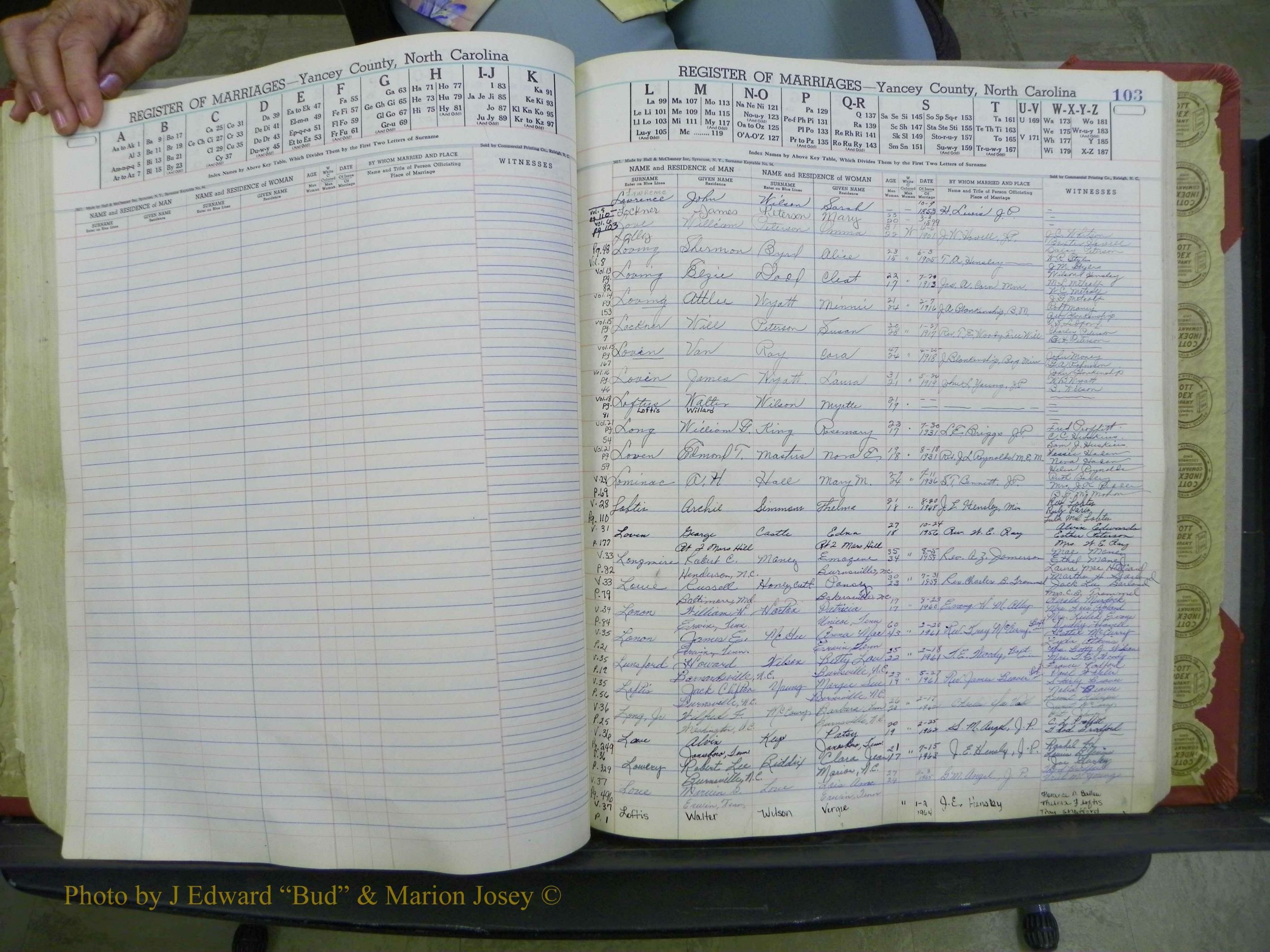 Yancey Co, NC Marriages, 1855-1967 (164).JPG