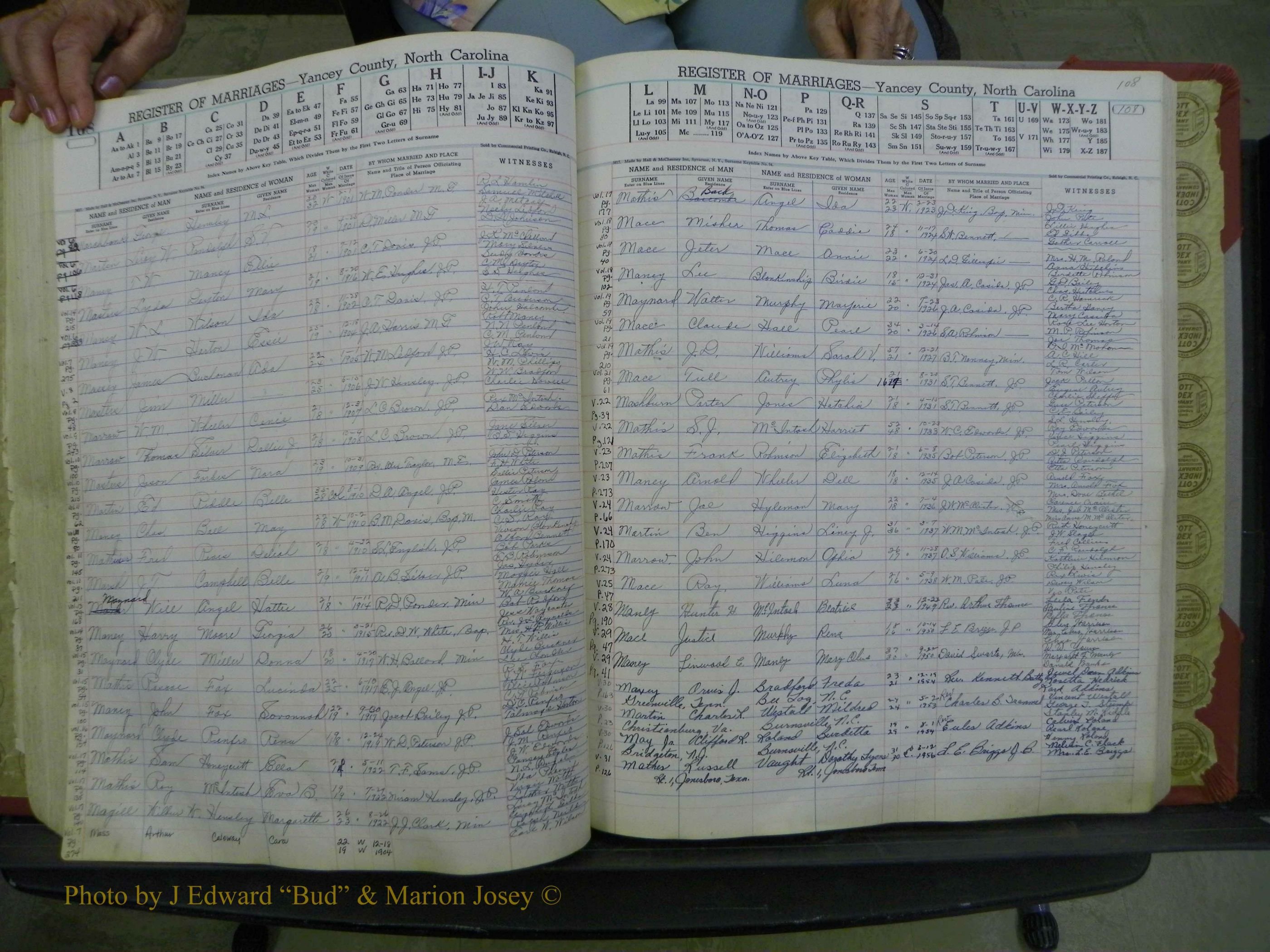 Yancey Co, NC Marriages, 1855-1967 (167).JPG