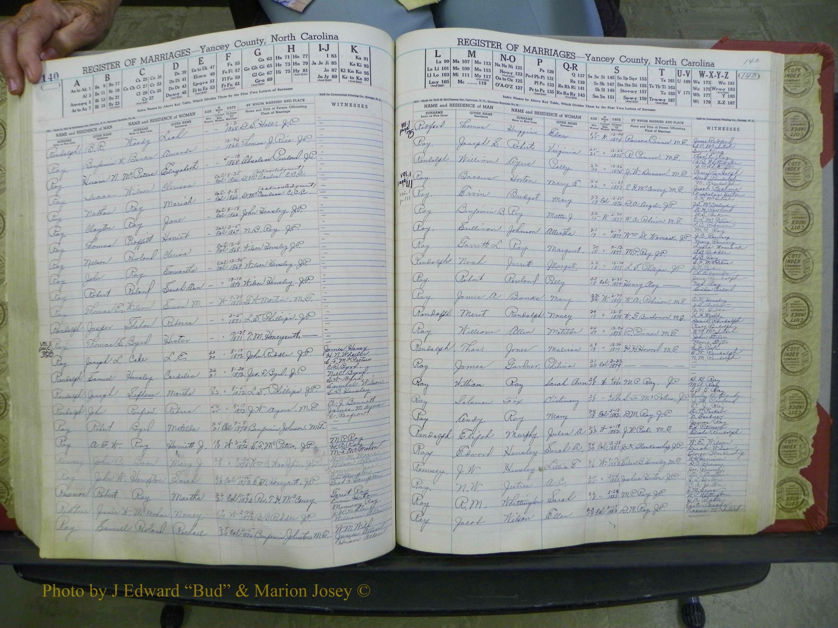 Yancey Co, NC Marriages, 1855-1967 (211).JPG