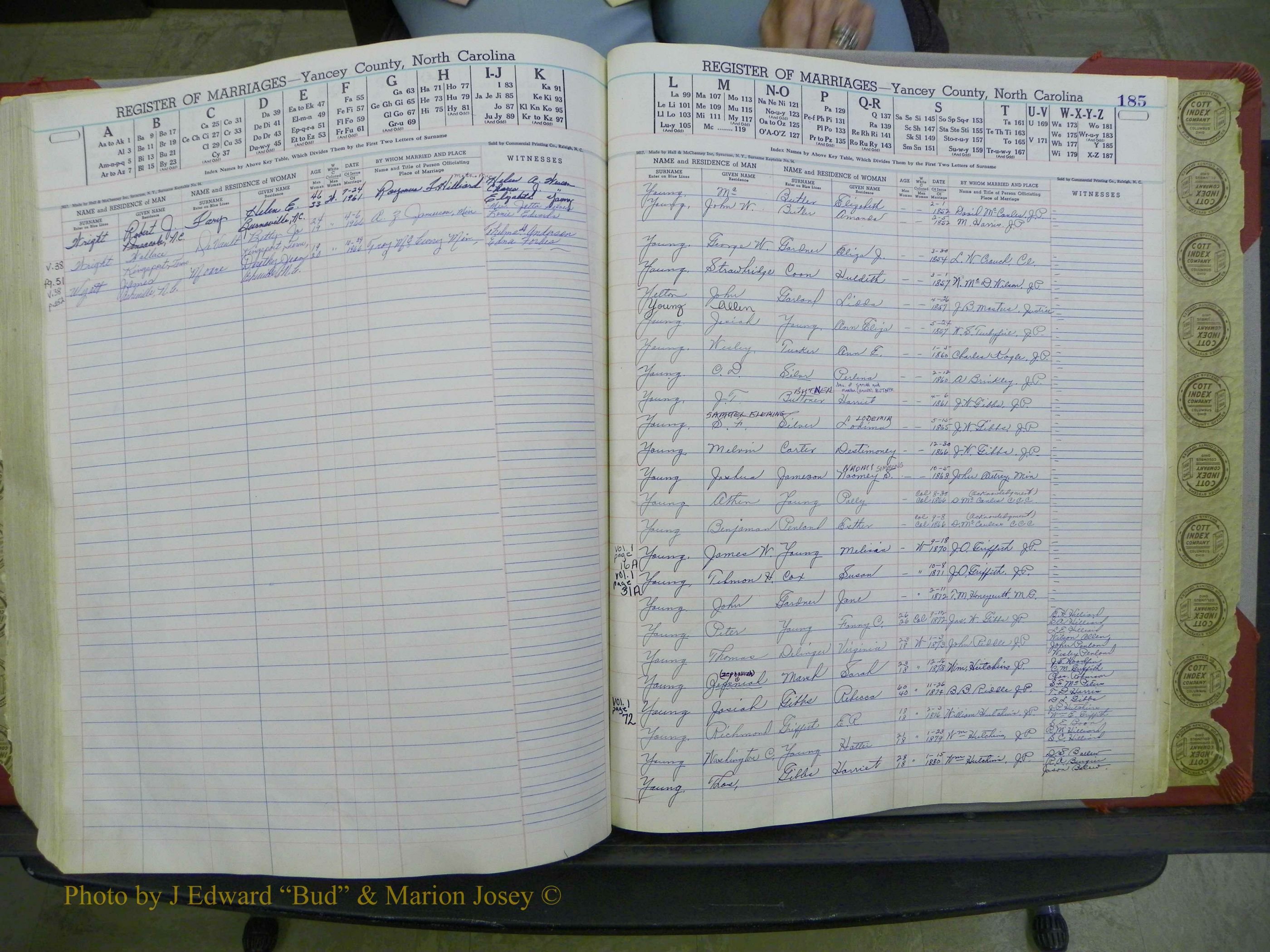 Yancey Co, NC Marriages, 1855-1967 (286).JPG