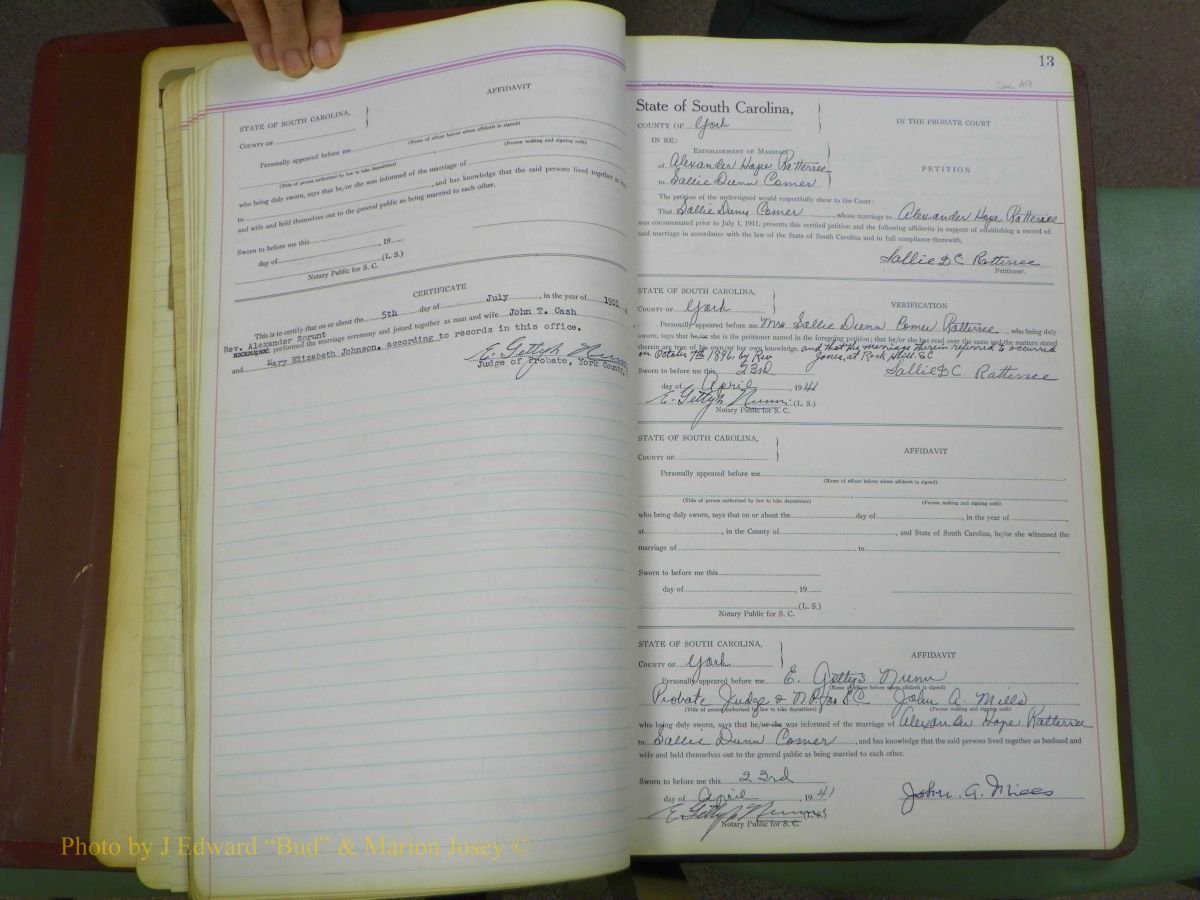 York Co, SC, Marriages, Before 1911 035.JPG