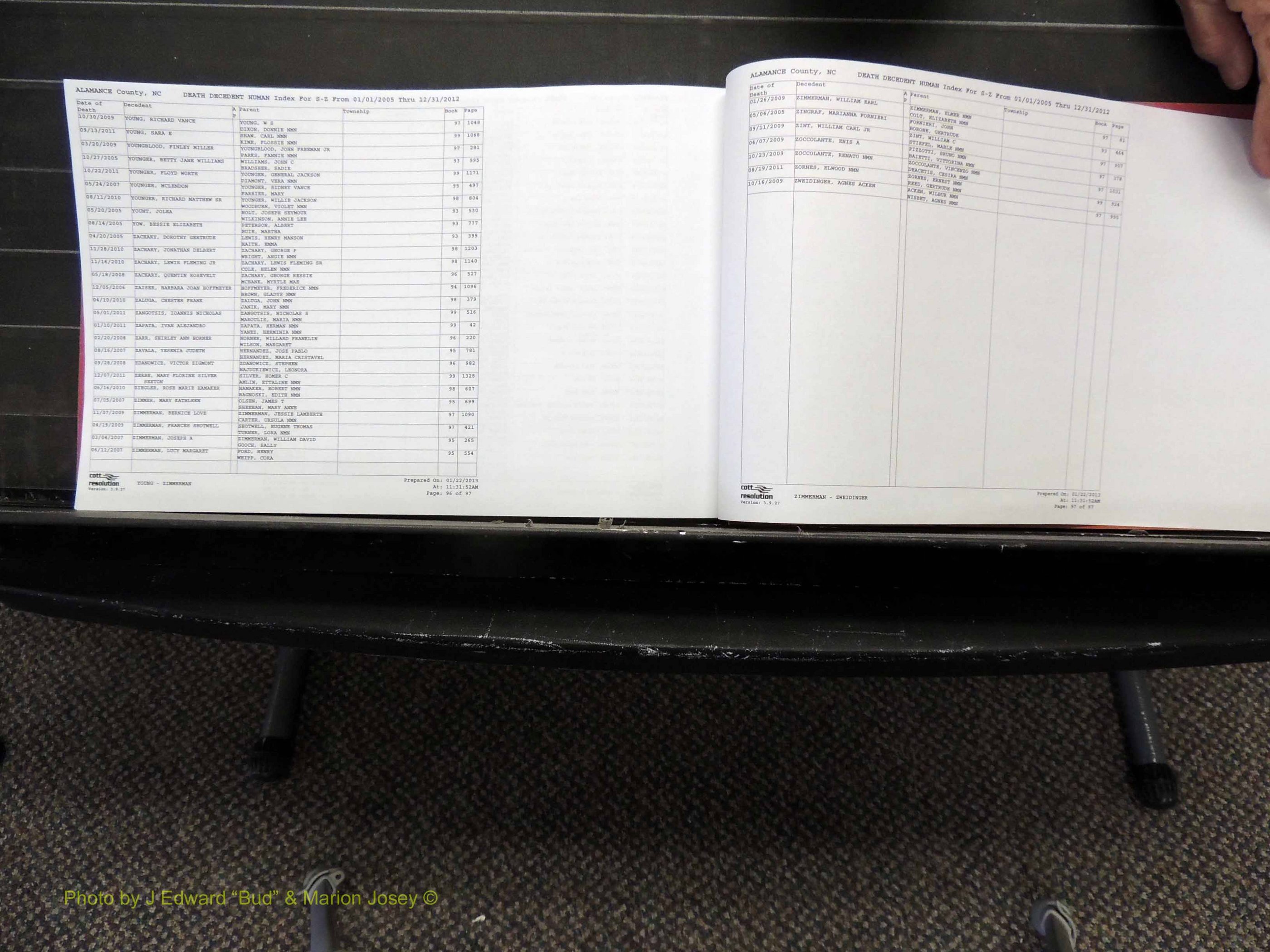 Alamance Co, NC, Deaths, A-Z, 2005-2012 (300).JPG