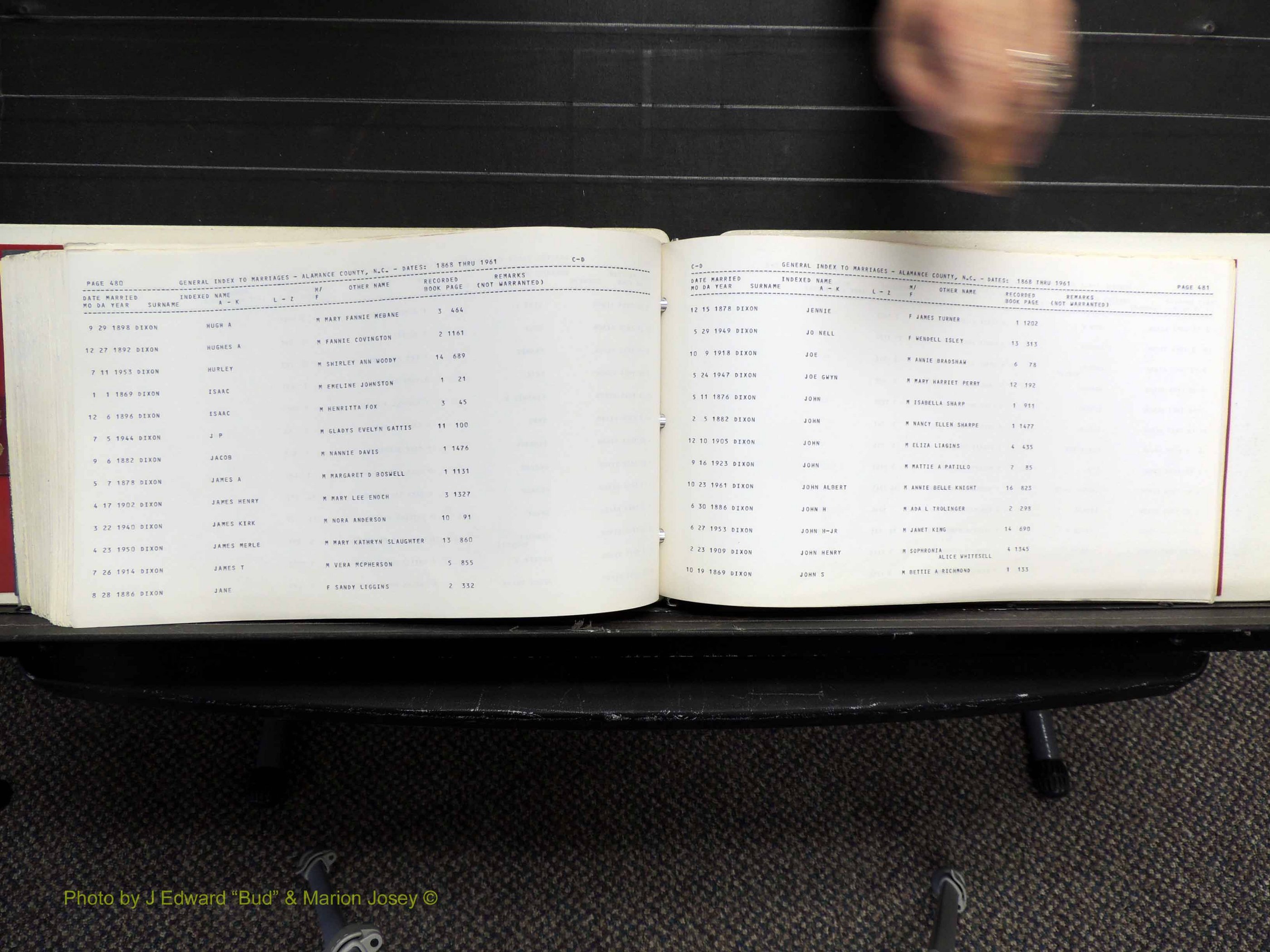 Alamance Co, NC, Marriages, C-D, 1868-1961 (344).JPG
