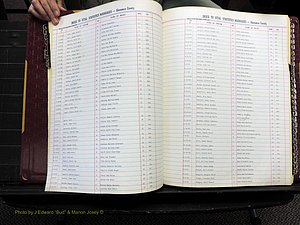 Alamance Co, NC, Marriages, Male Index, 1979-1982 (132).JPG