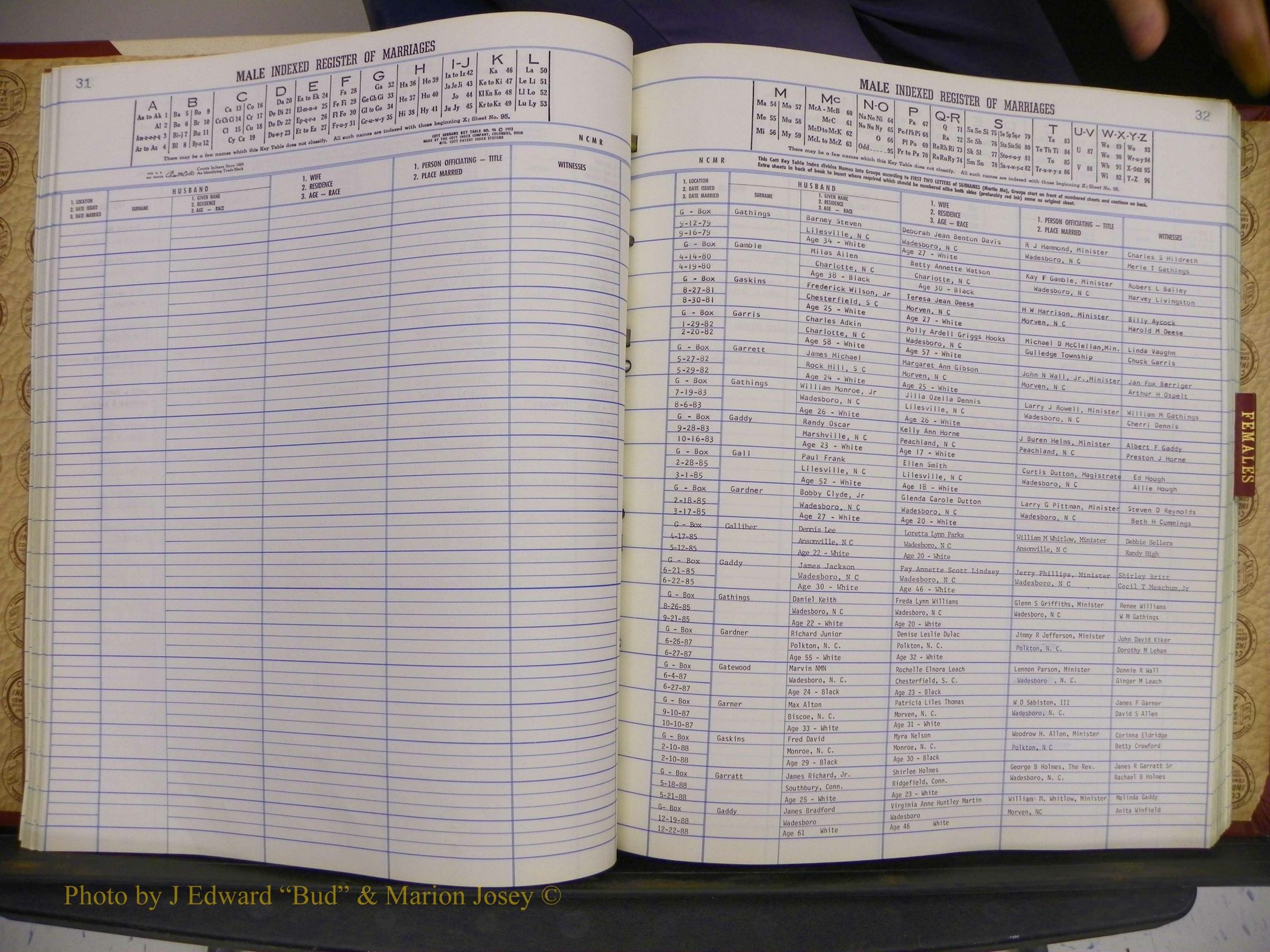 Anson Co, NC, Marriage Book 5 (032).JPG