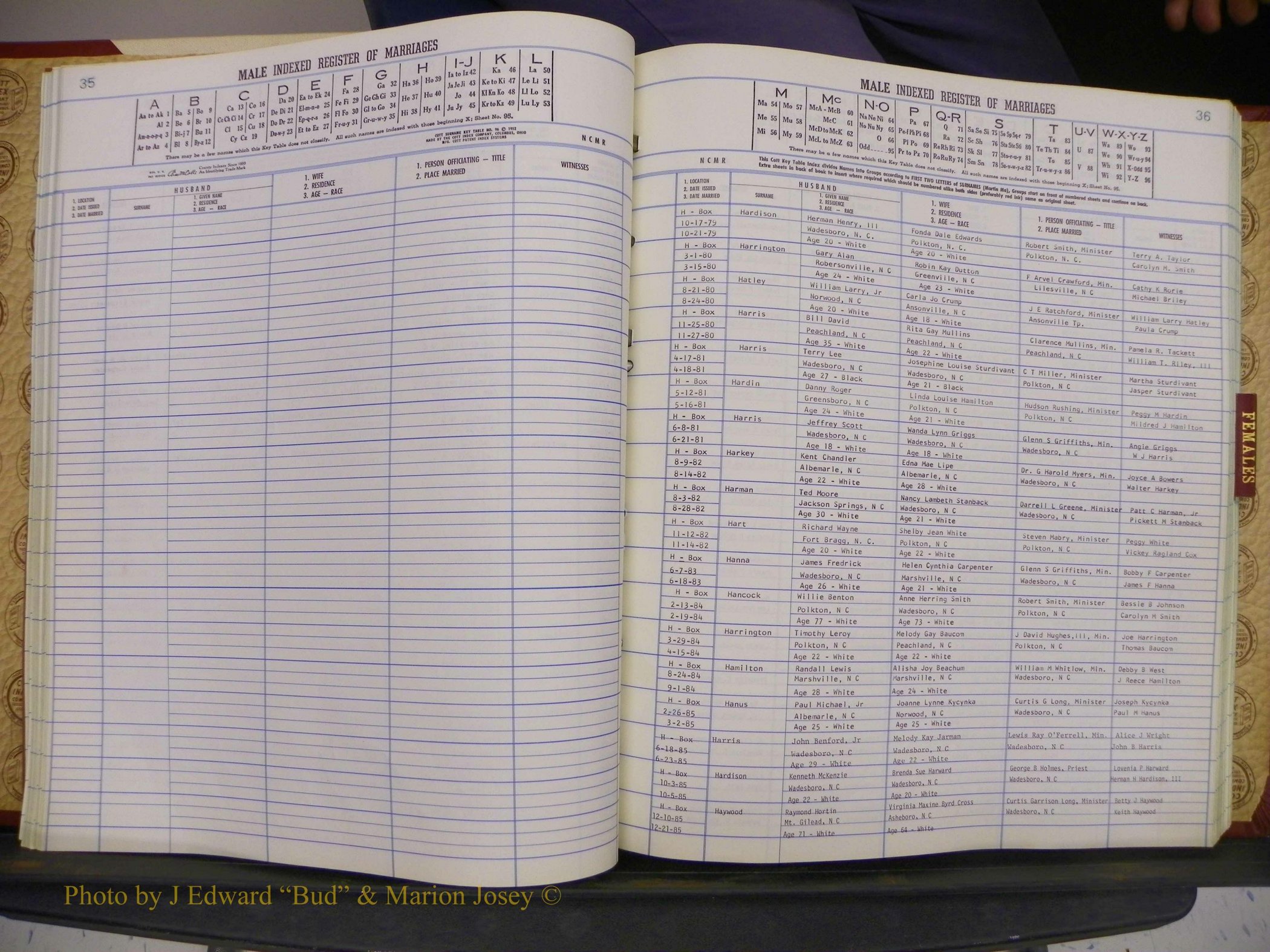 Anson Co, NC, Marriage Book 5 (036).JPG