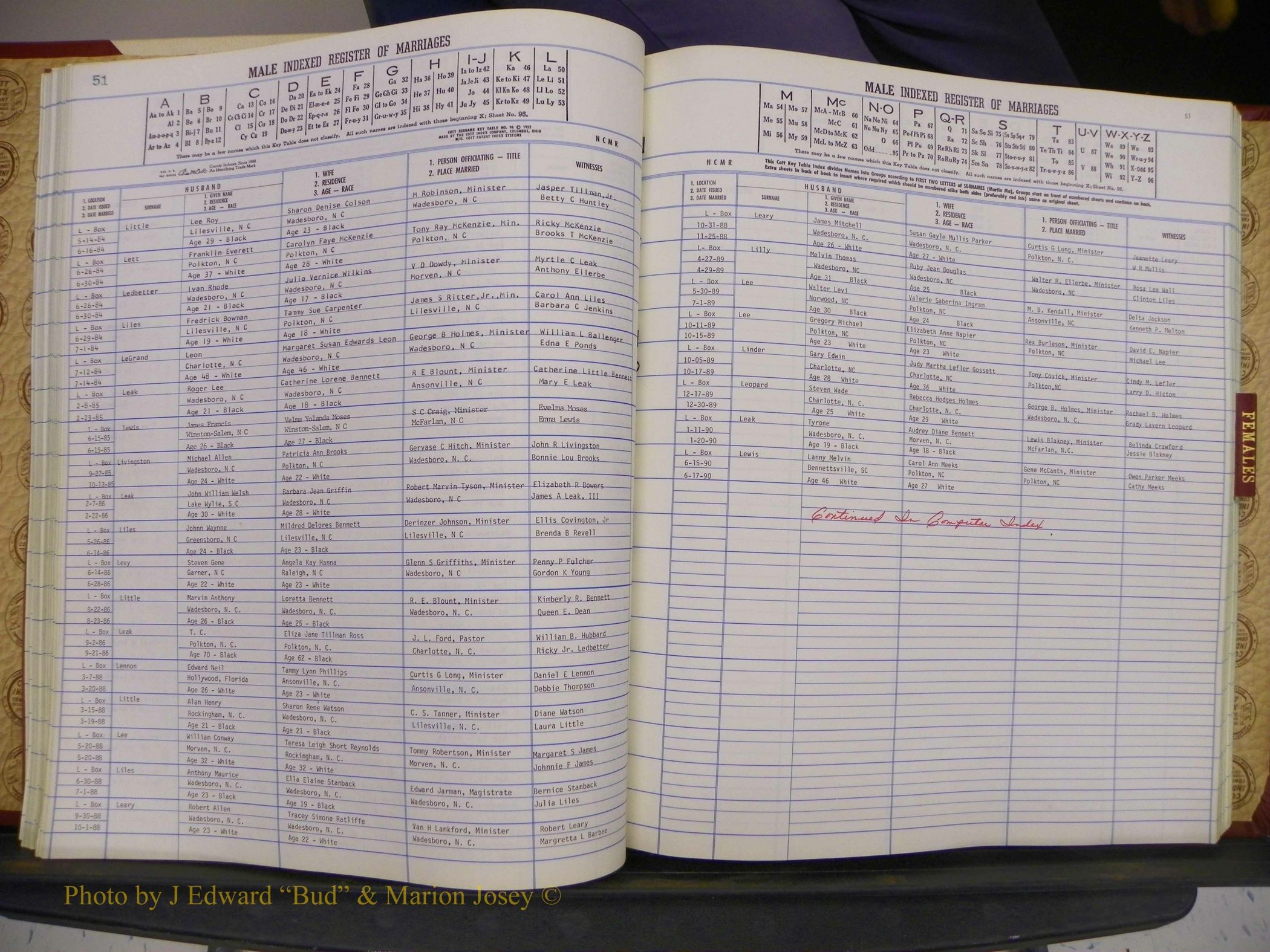 Anson Co, NC, Marriage Book 5 (053).JPG