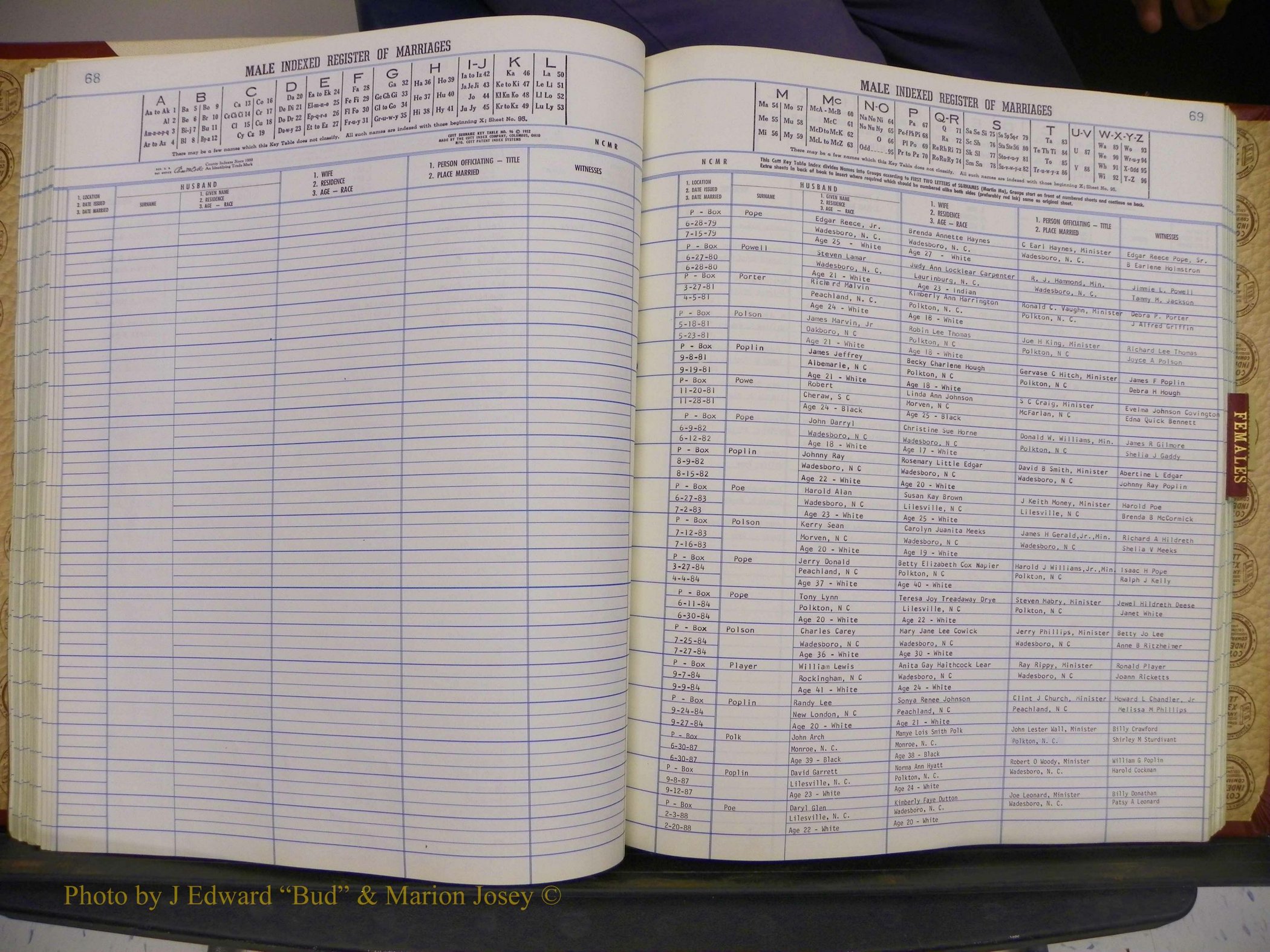 Anson Co, NC, Marriage Book 5 (070).JPG