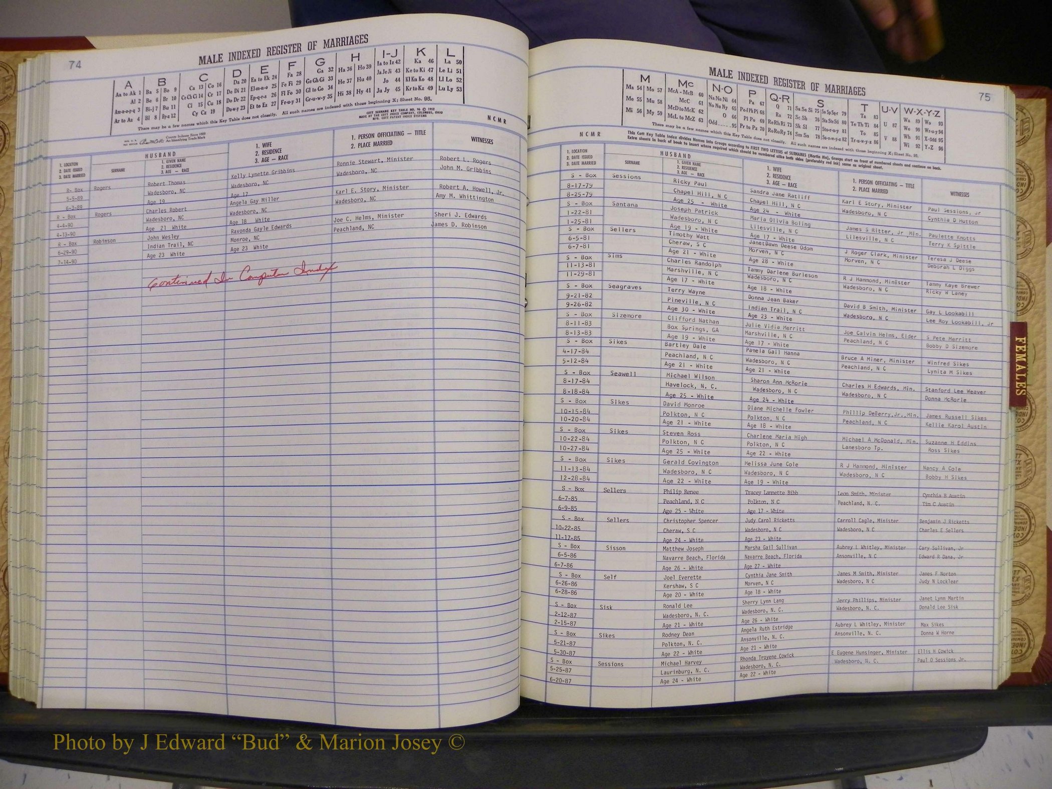 Anson Co, NC, Marriage Book 5 (075).JPG