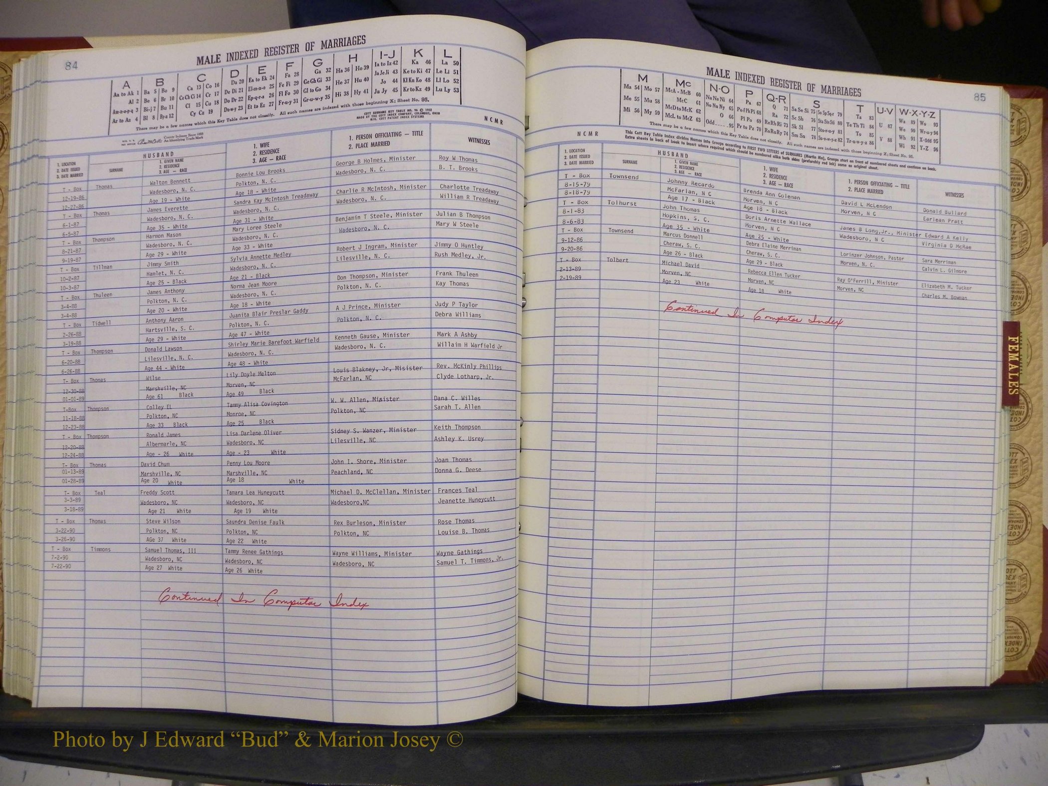 Anson Co, NC, Marriage Book 5 (086).JPG