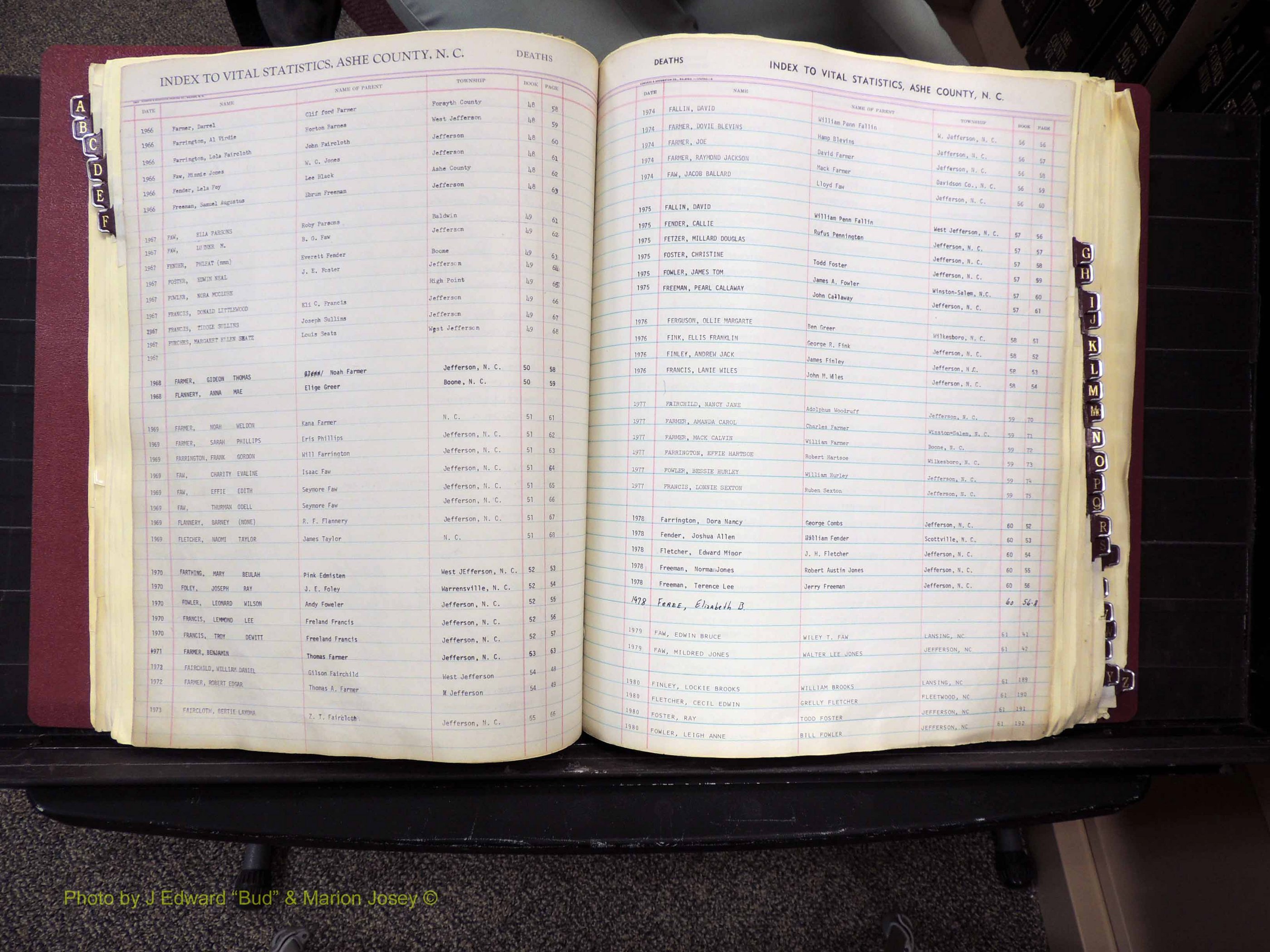 Ashe Co, NC, Deaths, 1913-1997 (167).JPG