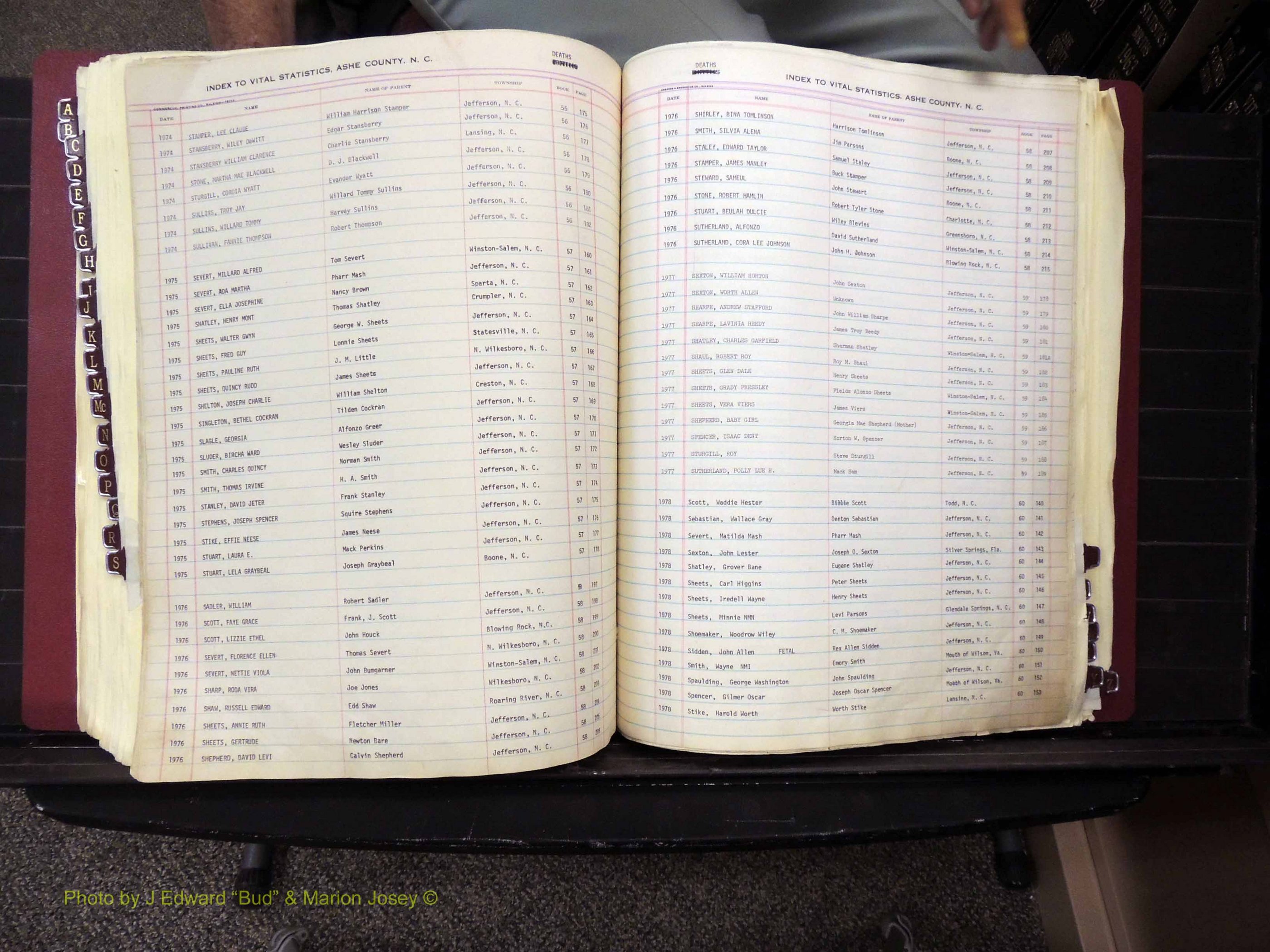 Ashe Co, NC, Deaths, 1913-1997 (305).JPG