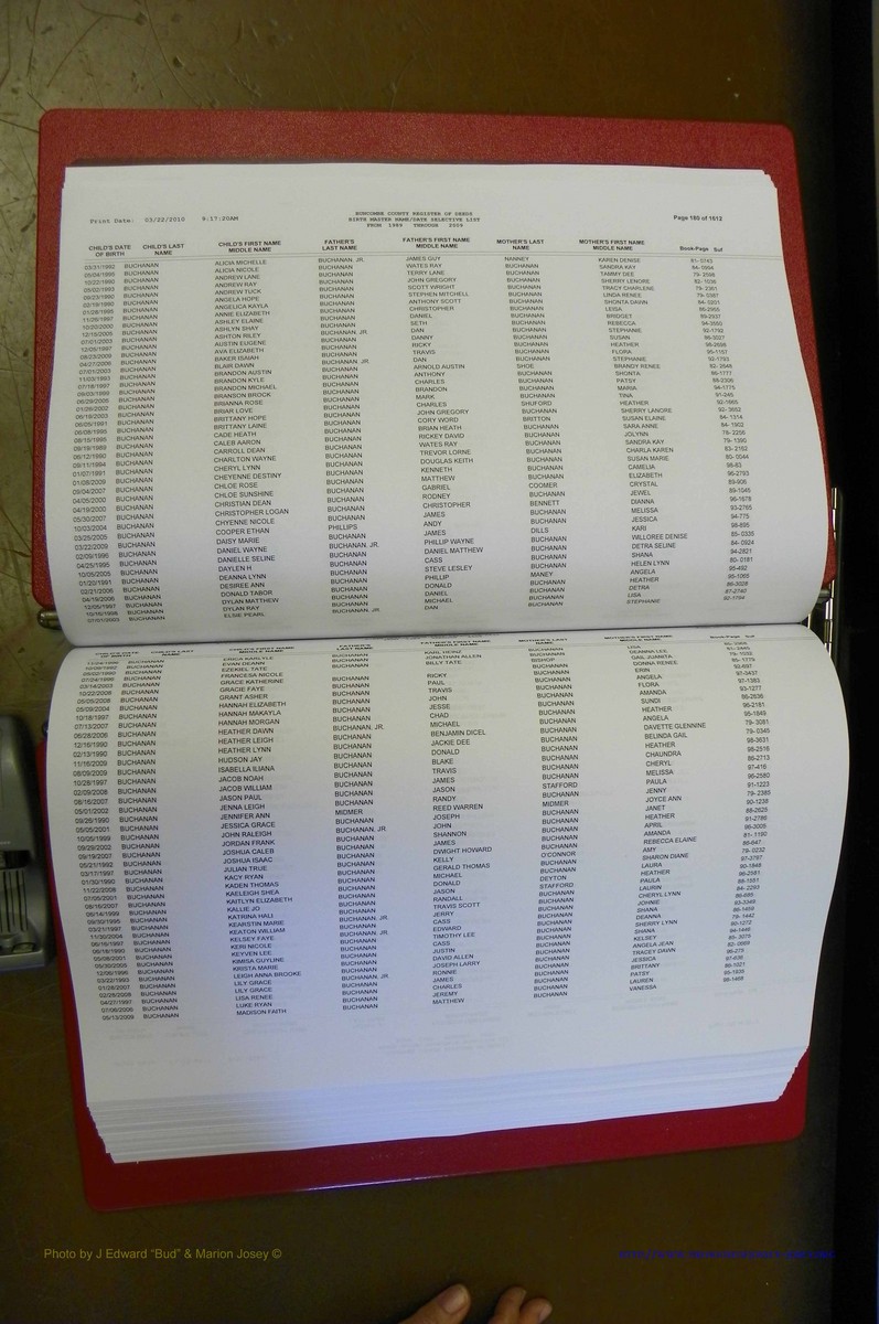 Bun. Co, NC Births, 1989 - 2009, A - L (91).JPG