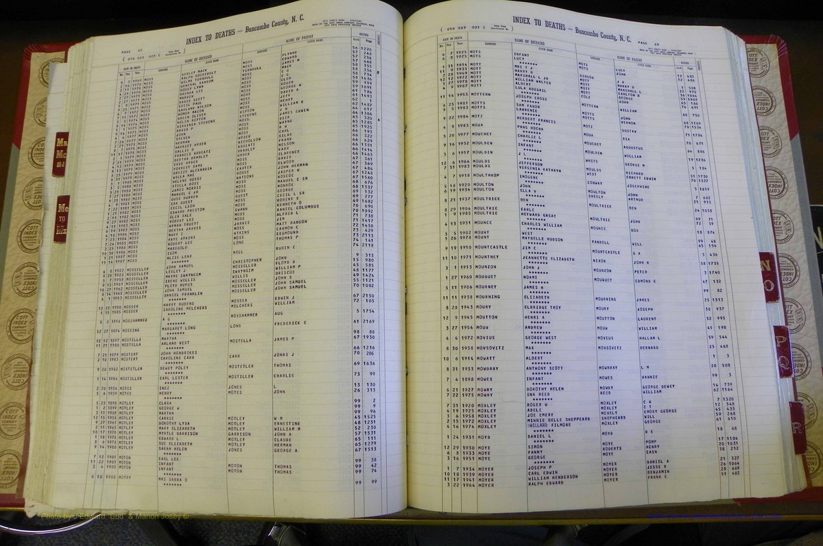 Bun. Co, NC, Deaths 1890 - 2009, L to R (123).JPG