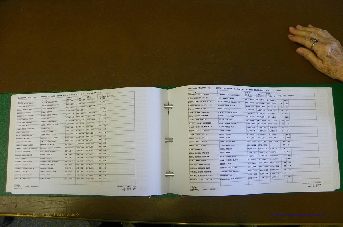 Bun. Co, NC, Deaths 2003 - 2009, A - K (104).JPG