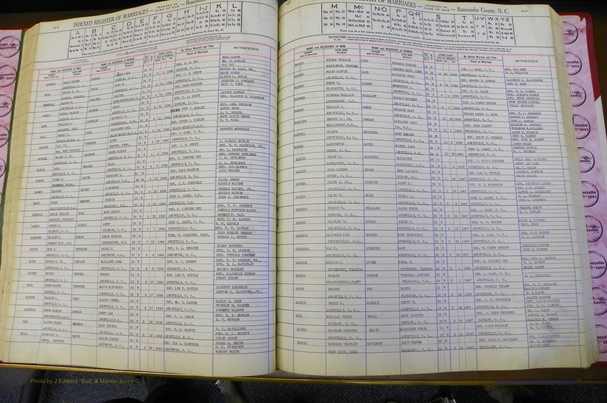 Bun Co, NC, Marr 1935 - 1949, Male Index (109).JPG