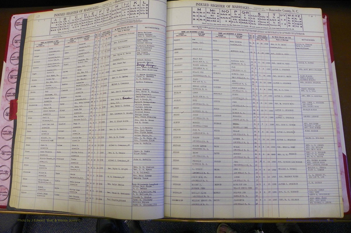 Bun Co, NC, Marr 1950 - 1961, Male Index (31).JPG
