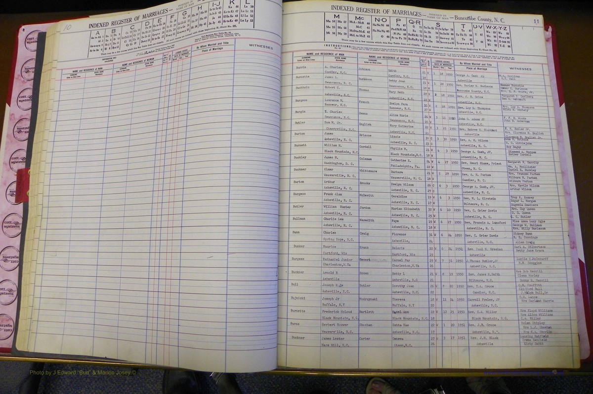 Bun Co, NC, Marr 1950 - 1961, Male Index (33).JPG