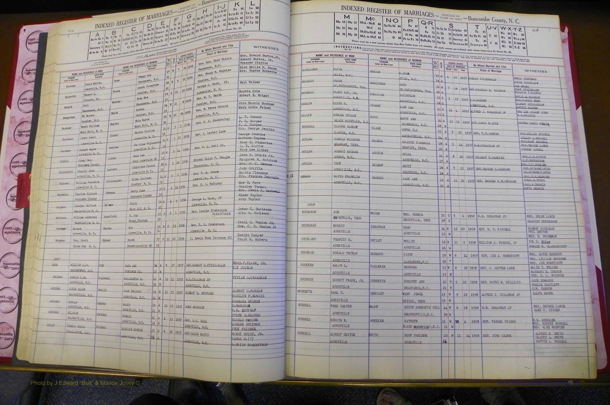 Bun Co, NC, Marr 1950 - 1961, Male Index (35).JPG