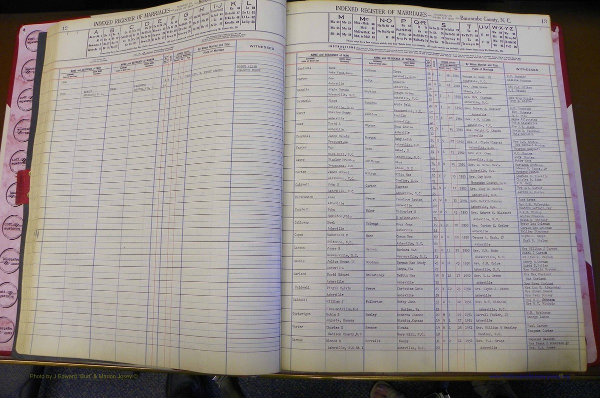 Bun Co, NC, Marr 1950 - 1961, Male Index (38).JPG