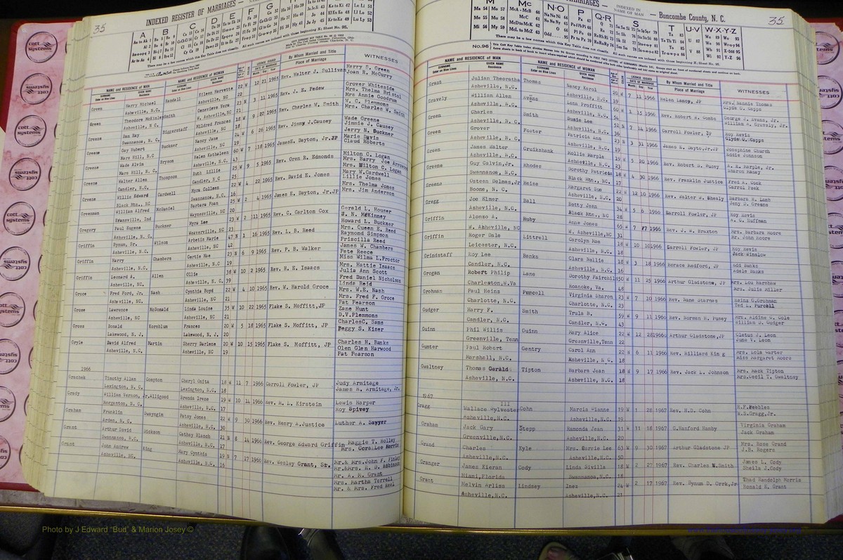 Bun Co, NC, Marr 1962 - 1969, Male Index (104).JPG