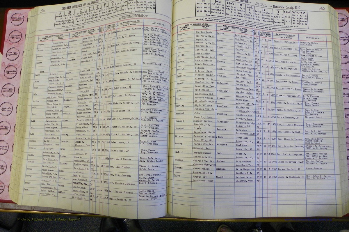 Bun Co, NC, Marr 1962 - 1969, Male Index (110).JPG