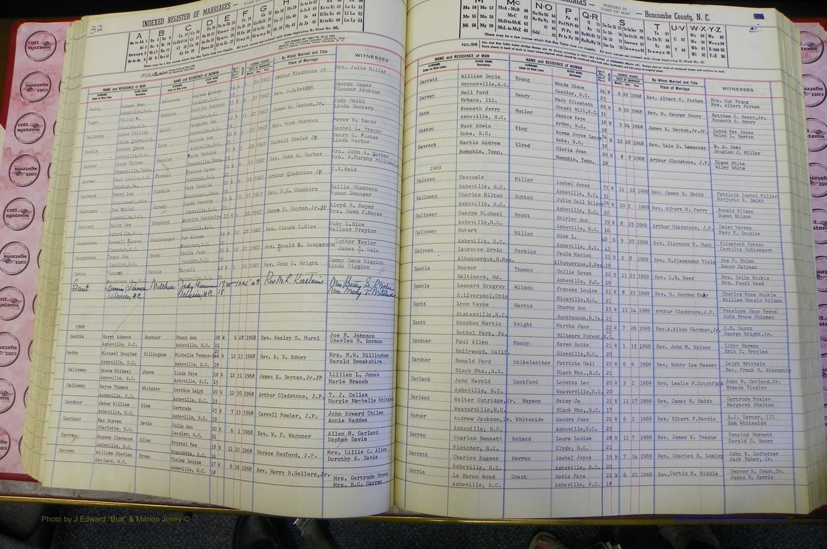 Bun Co, NC, Marr 1962 - 1969, Male Index (95).JPG