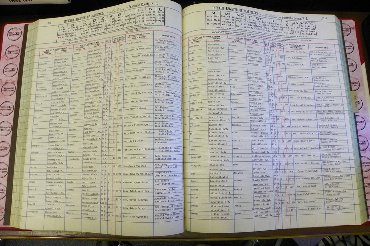 Bun Co, NC, Marr 1970 - 1975, Female Index (101).JPG