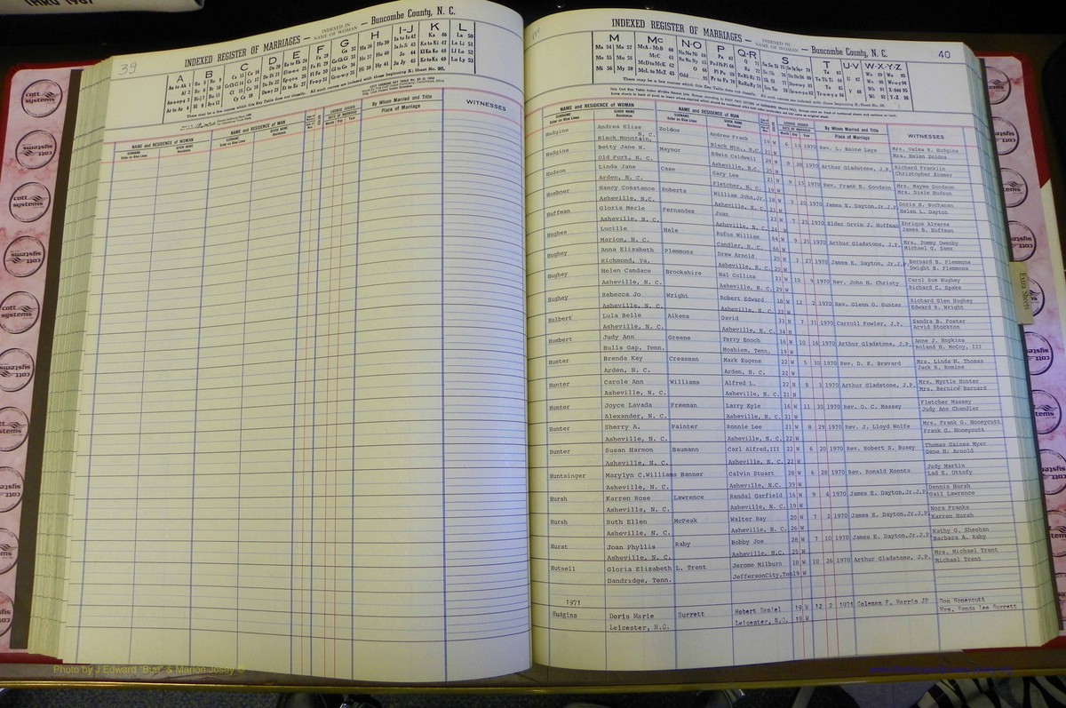 Bun Co, NC, Marr 1970 - 1975, Female Index (103).JPG