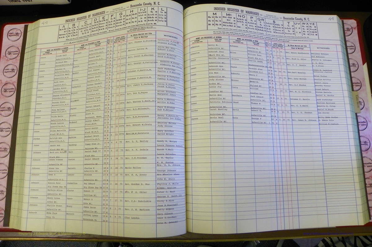 Bun Co, NC, Marr 1970 - 1975, Female Index (115).JPG