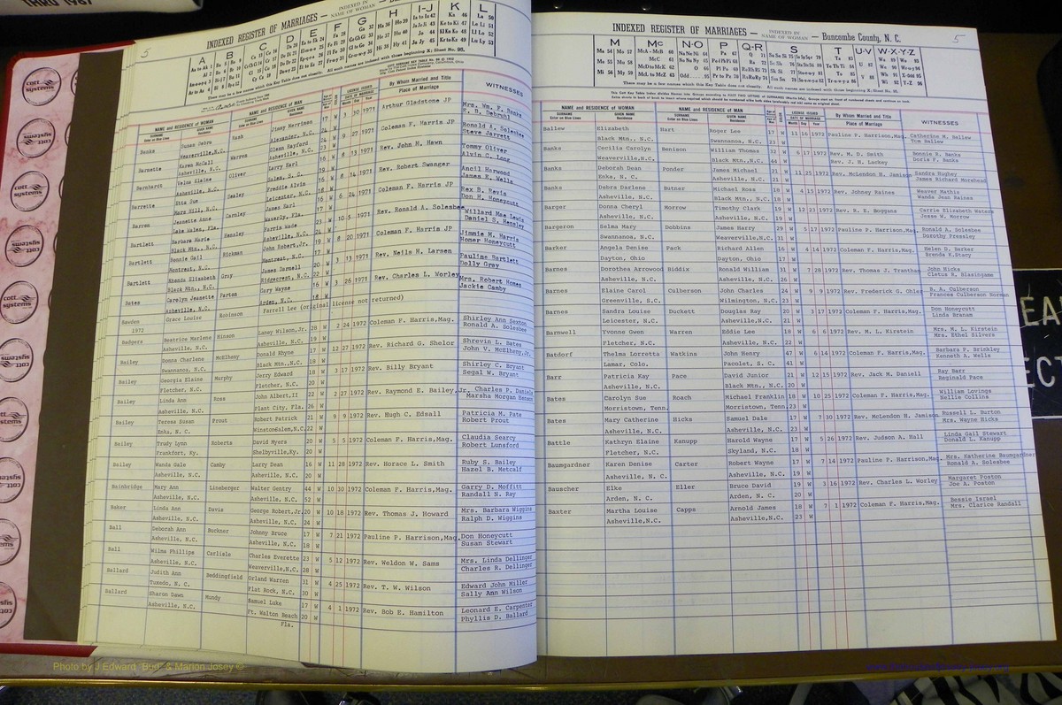 Bun Co, NC, Marr 1970 - 1975, Female Index (12).JPG