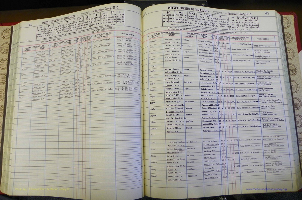 Bun Co, NC, Marr 1970 - 1975, Male Index (111).JPG