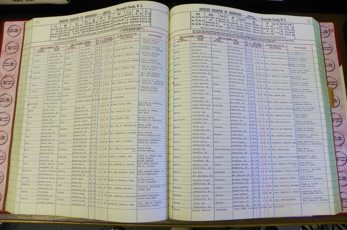 Bun Co, NC, Marr 1976 - 1981, Female Index (103).JPG