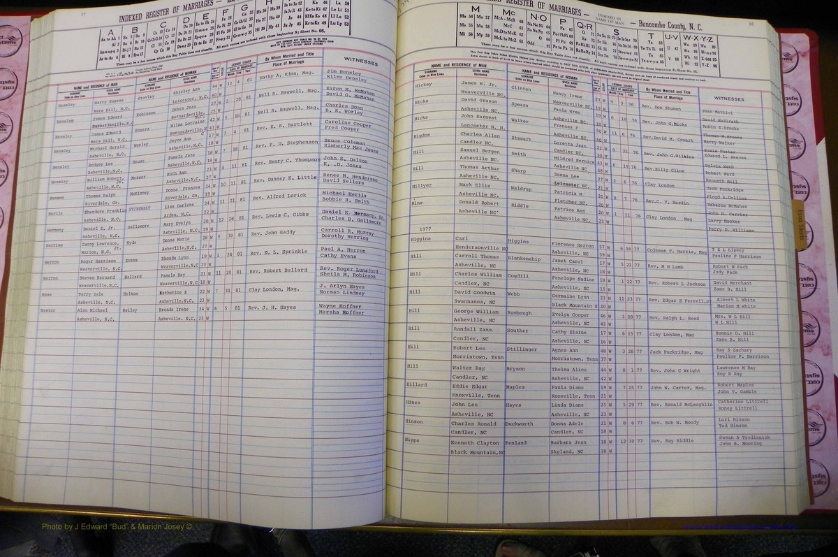 Bun Co, NC, Marr 1976 - 1981, Male Index (104).JPG