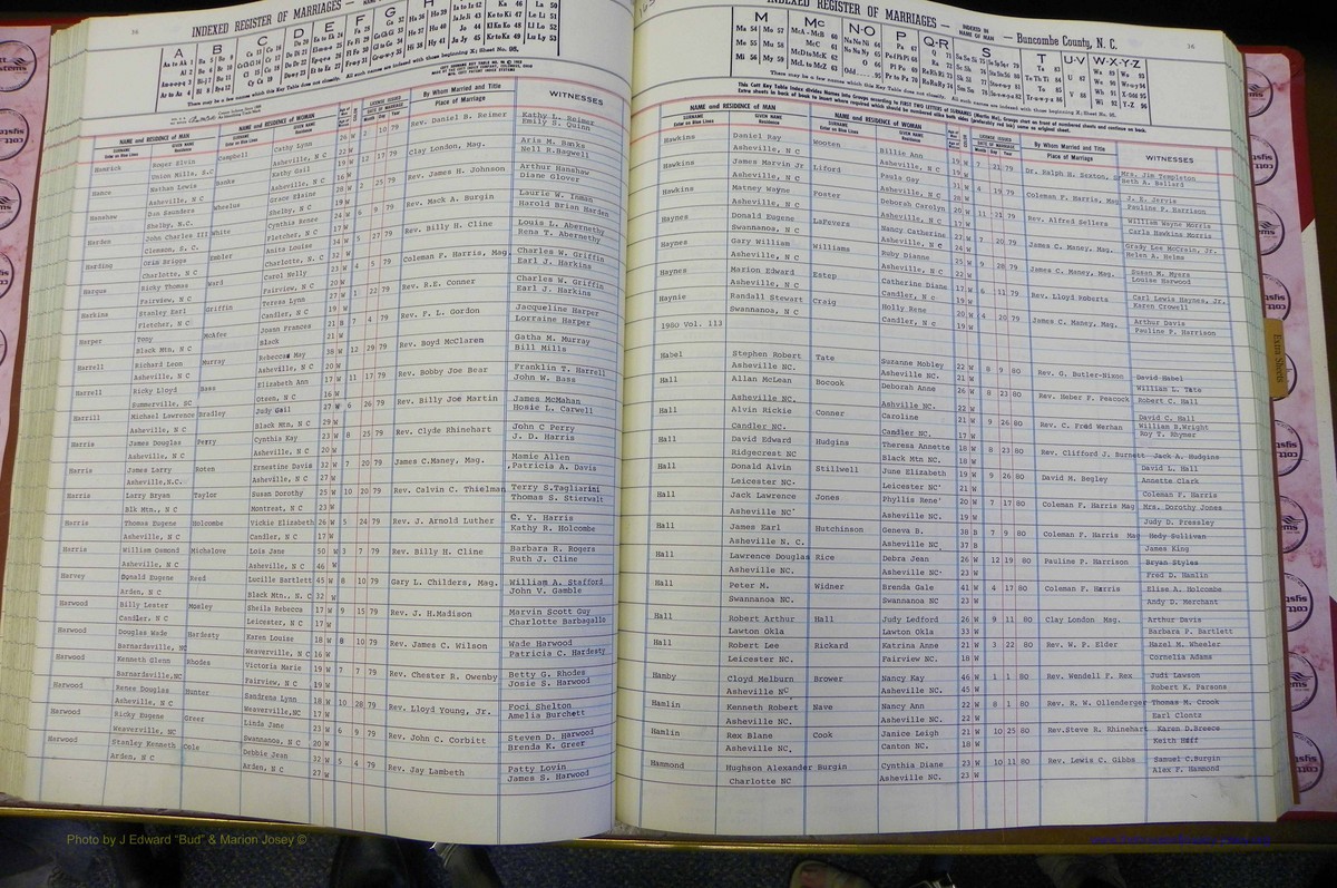 Bun Co, NC, Marr 1976 - 1981, Male Index (98).JPG
