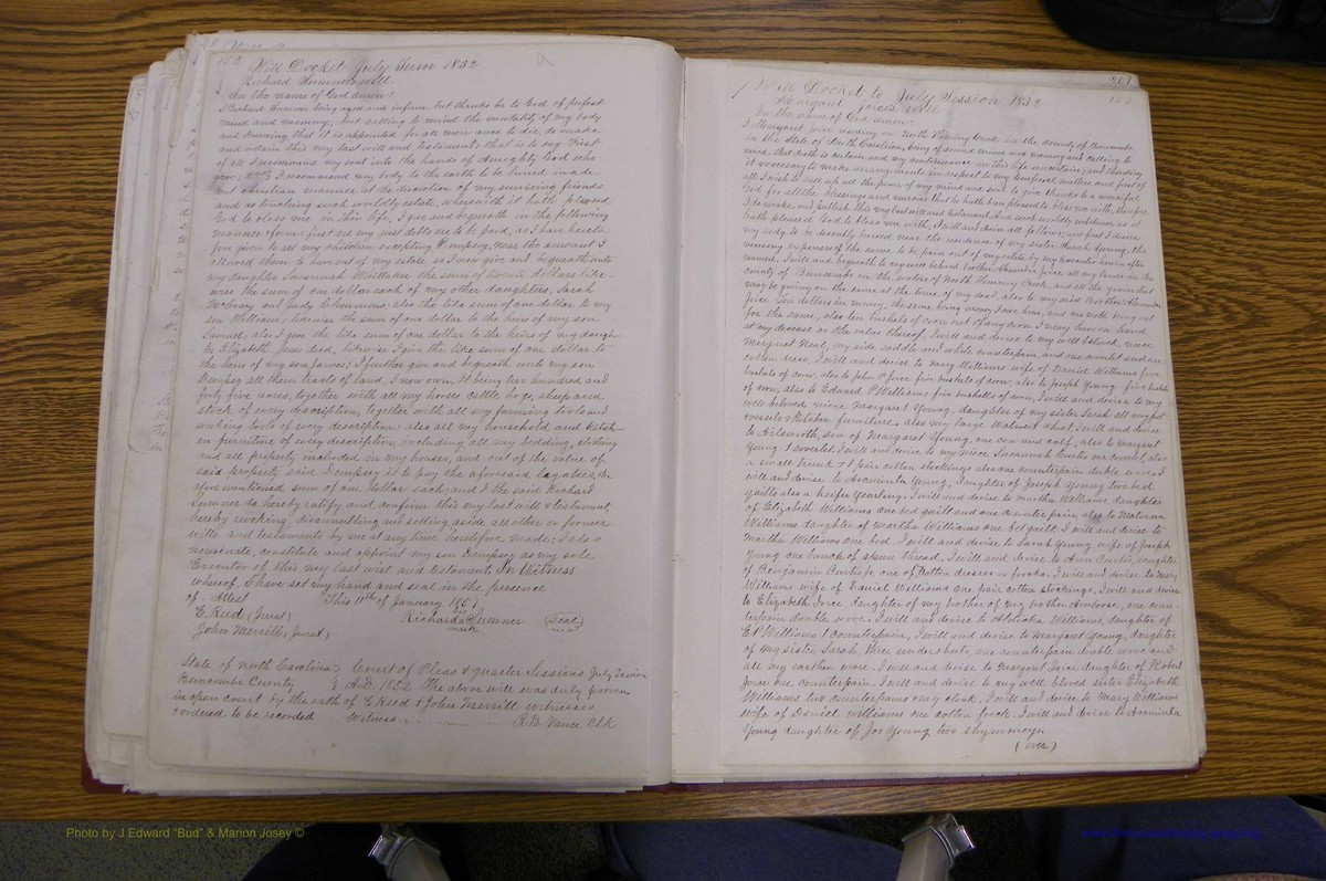 Bun Co, NC, Will  Book A, 1831 - 1868 (101).JPG