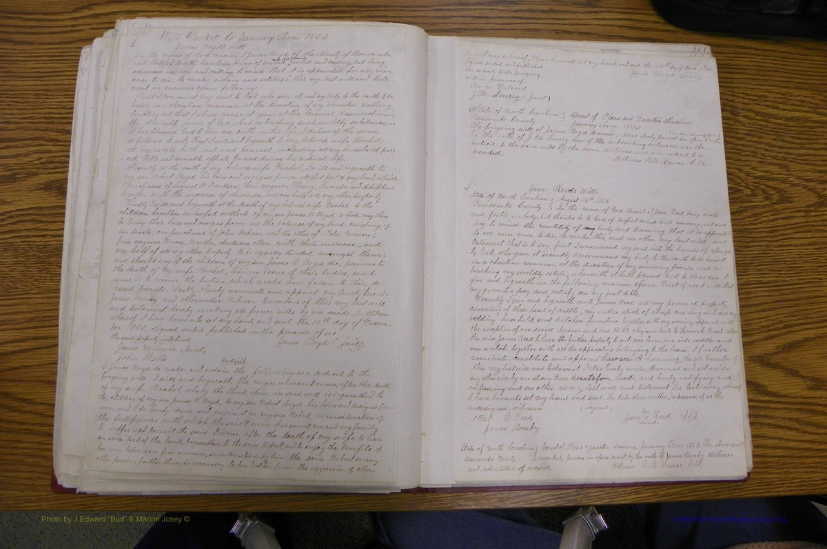 Bun Co, NC, Will  Book A, 1831 - 1868 (103).JPG
