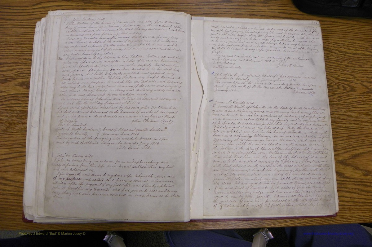 Bun Co, NC, Will  Book A, 1831 - 1868 (110).JPG
