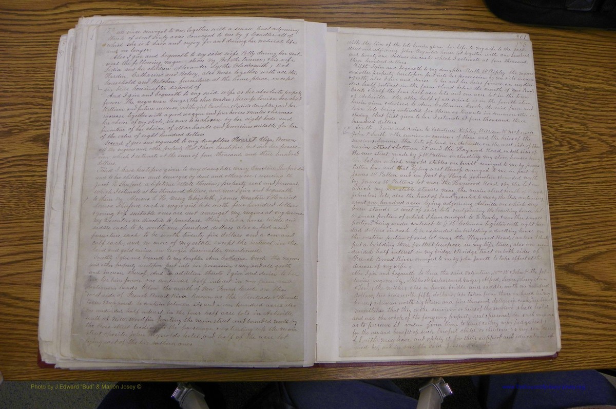 Bun Co, NC, Will  Book A, 1831 - 1868 (111).JPG