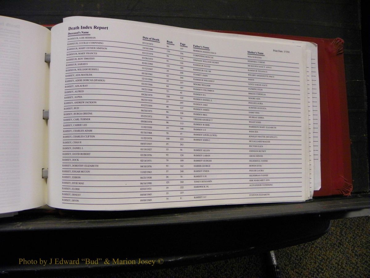 Burke Deaths, 1913-2001, M-Z 275.JPG