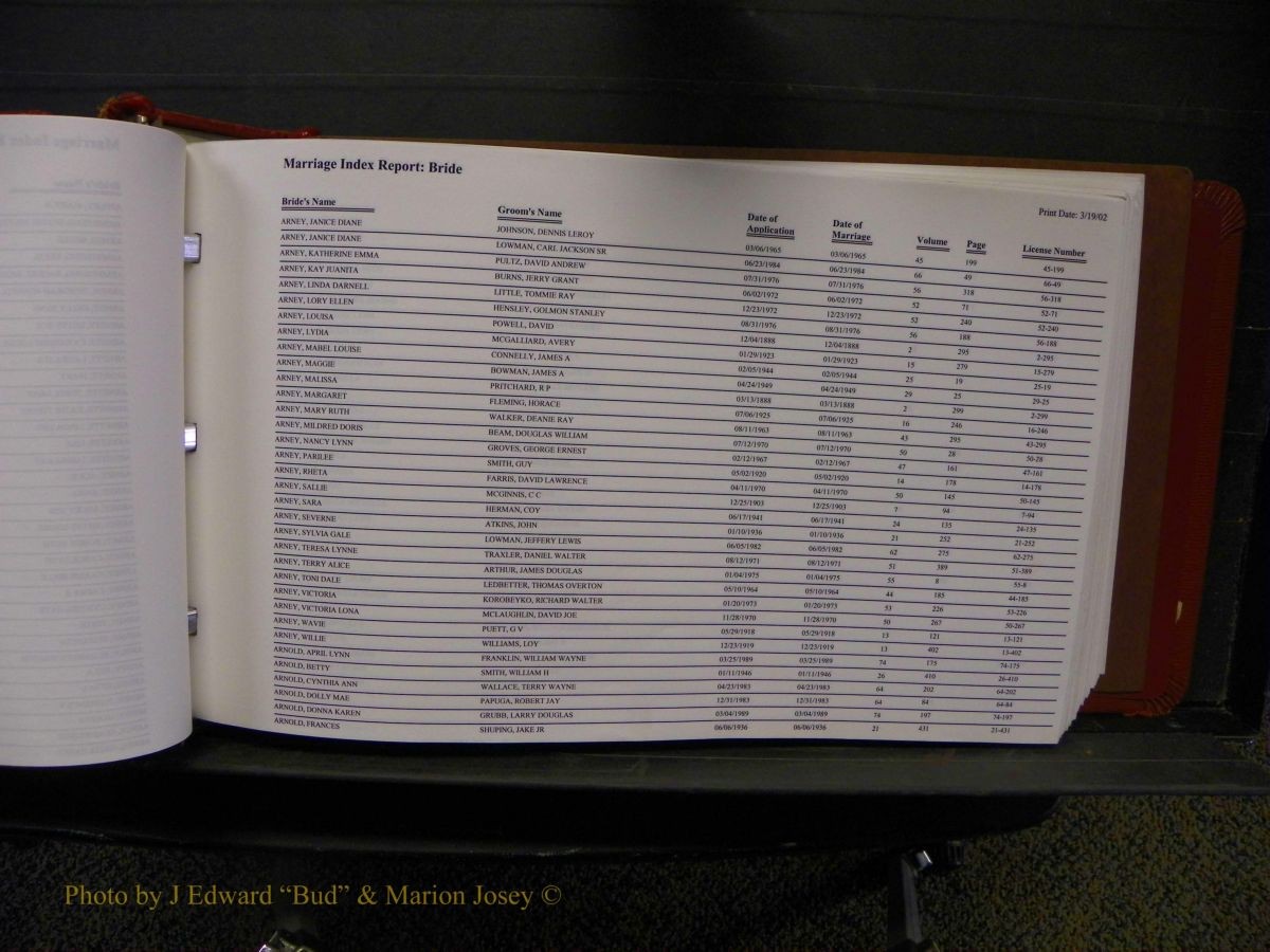 Berke Marriage Female Index, A-M 027.JPG