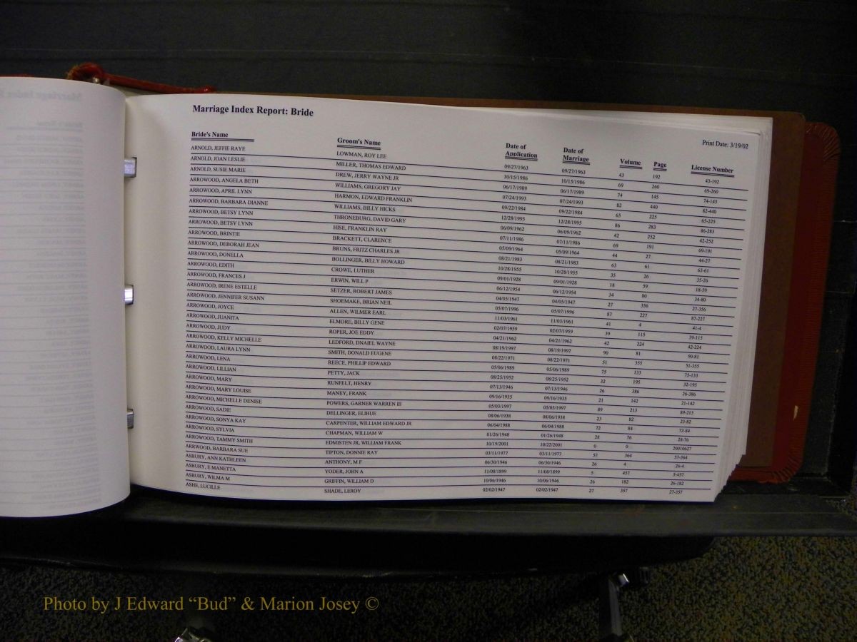 Berke Marriage Female Index, A-M 028.JPG