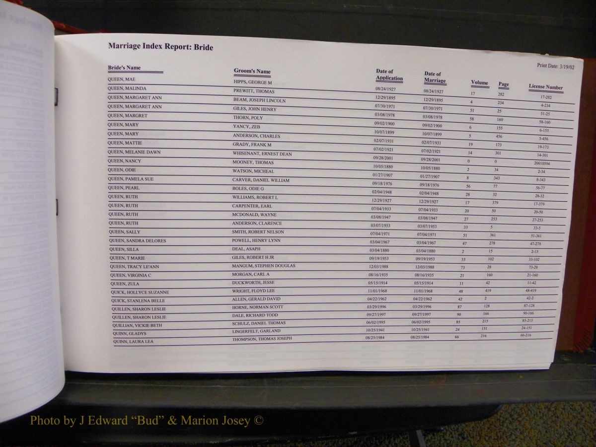 Burke Marriage Female Index, N-Z 092.JPG