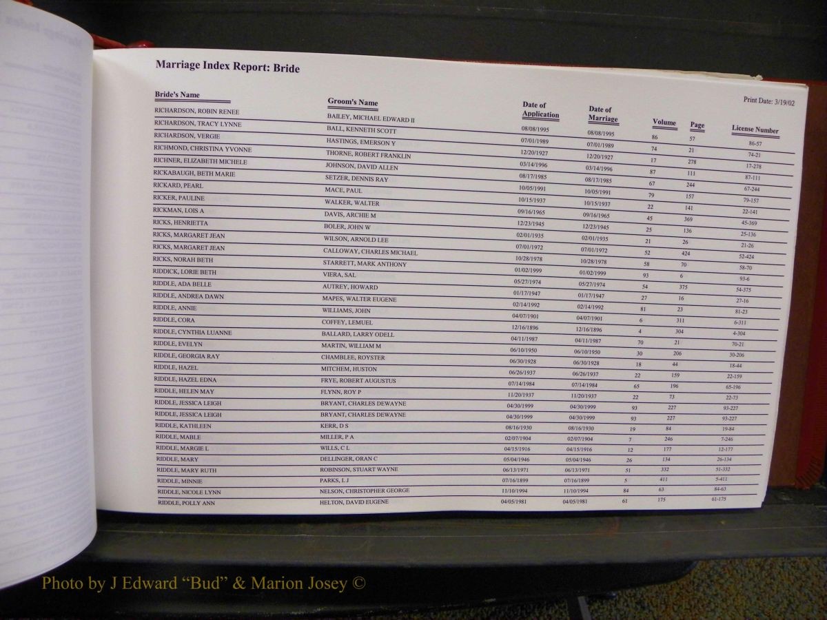 Burke Marriage Female Index, N-Z 115.JPG