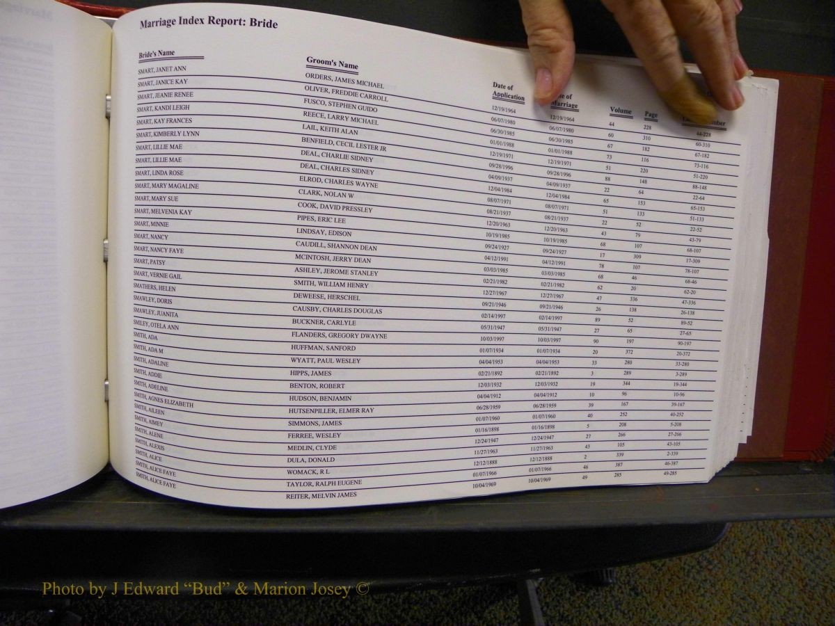 Burke Marriage Female Index, N-Z 181.JPG